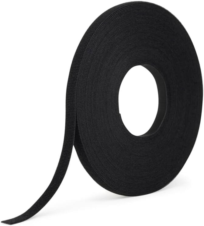 VELCRO Brand - 1801-OW-PB/B-75 Double Sided ONE-WRAP Tape for Secure and Reusable Cable Installations 1/2" X 25 Yard Roll - Product Image