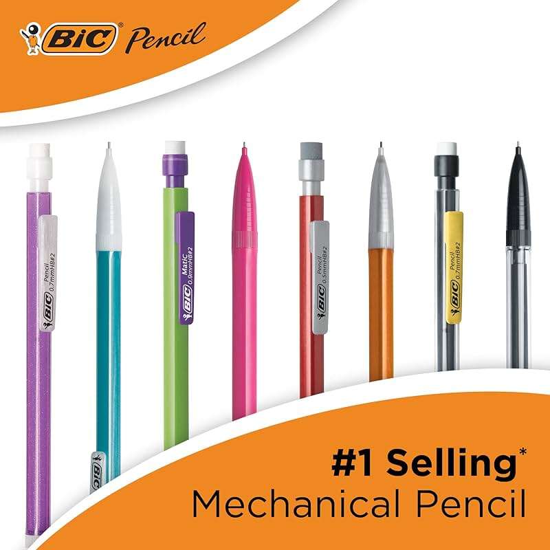 BIC Xtra-Strong Mechanical Pencil, Colorful Barrel, Thick Point (0.9mm), 48-Count - Image 7