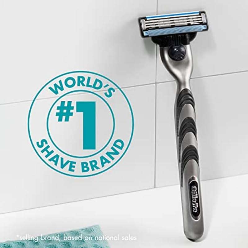 Gillette Mach3 Razor Blades for Men, 3-Blade Razor Refills, 15 Count - Image 8