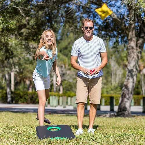 EastPoint Sports Go! Gater Cornhole – Light-Up and Travel Versions – Easy Storage & Light-Weight – Perfect for Outdoor and Indoor Play - Image 8