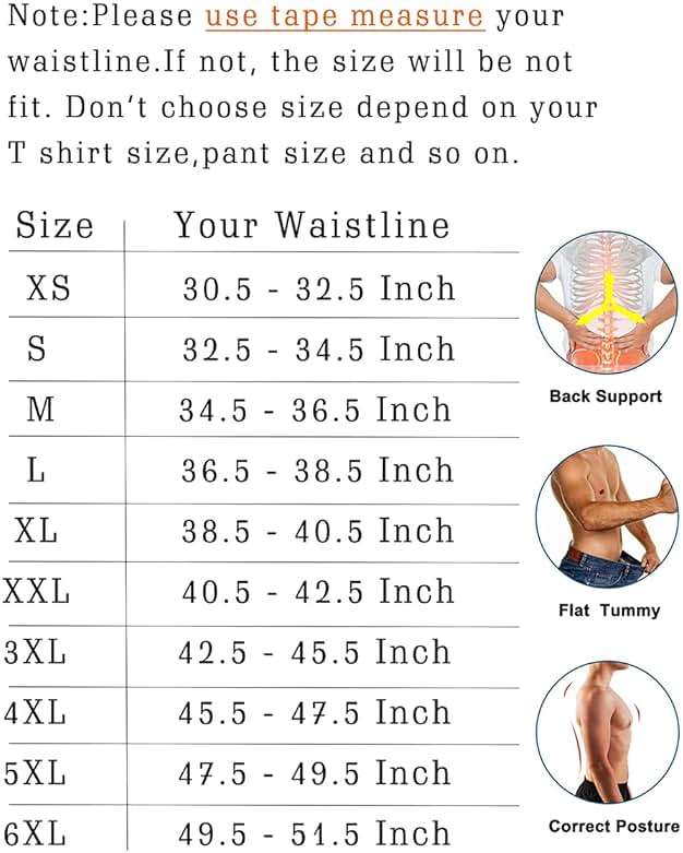 GainKee 100% Latex Men Waist Trainer Corsets With Steel Bone Sweat Belt Sauna Suit For Fitness Body Shaper - Image 6