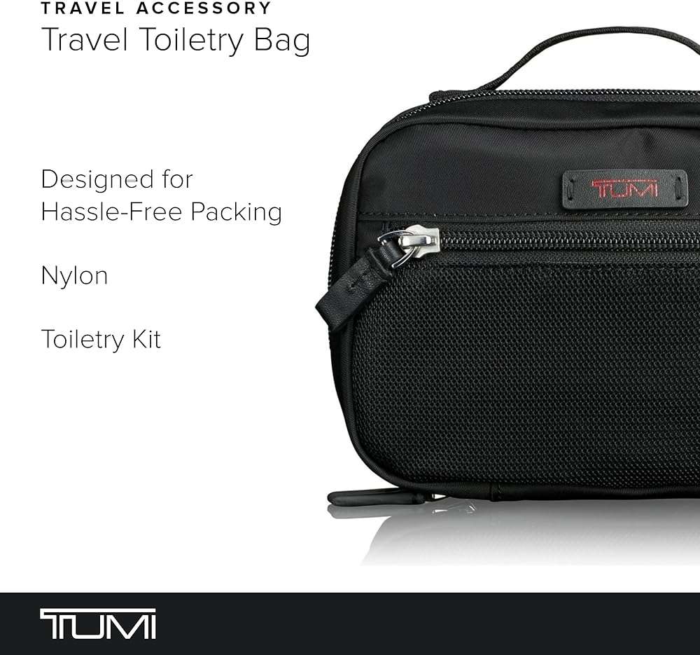 TUMI Women's Accessory Pouch Small, Black, One Size - Image 2