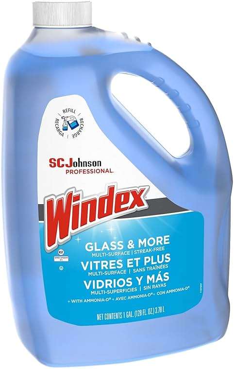 Windex Unscented Glass 1 gallon - Image 3