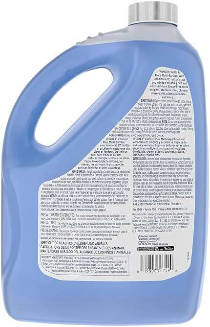 Windex Unscented Glass 1 gallon - Image 4