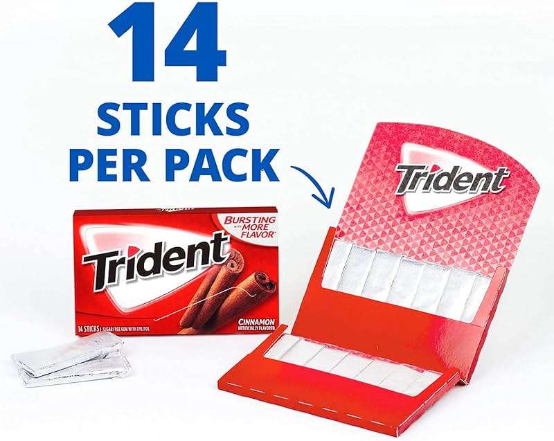 Mondelez Global Trident Cinnamon, 14 ct - Image 5