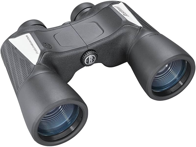Bushnell Spectator Sport Binoculars – 12x50 Compact Waterproof Binoculars with PermaFocus Technology, Multi-Coated Optics for Football, Golf, Baseball & Tennis - Product Image