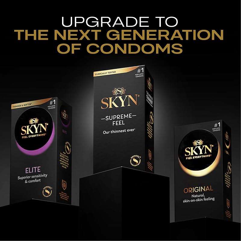 SKYN Elite – 36 Count – Ultra-Thin, Lubricated Latex-Free Condoms - Image 8