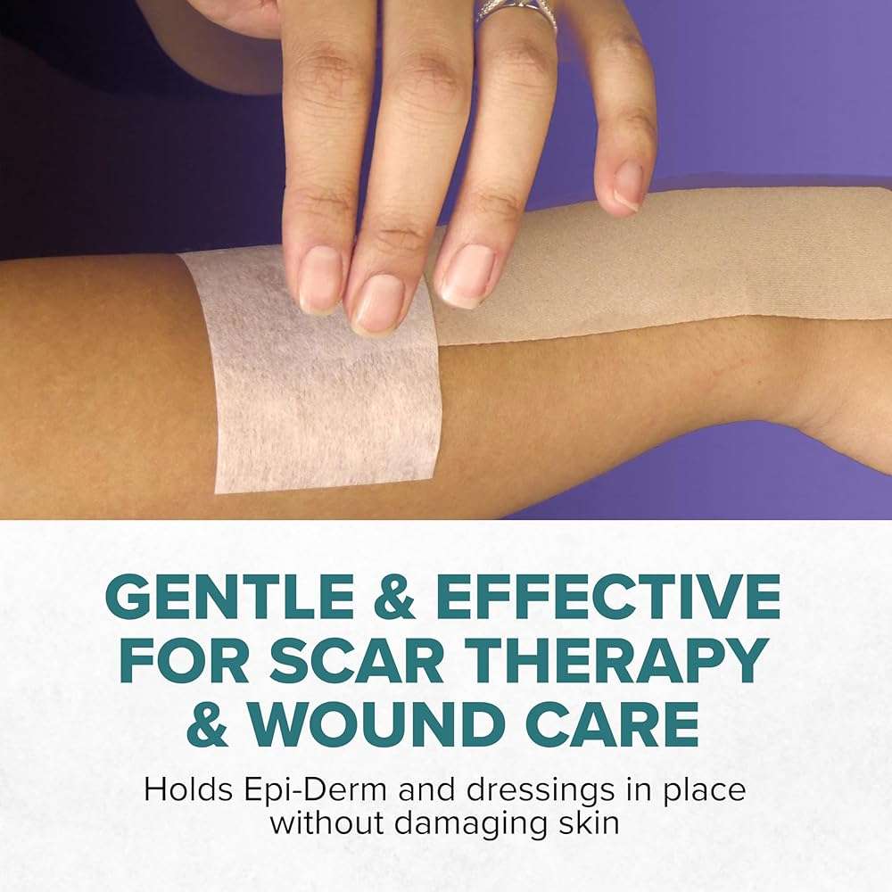 Epi-Tape Medical Tape – Professional-Grade, Skin-Friendly, Strong Adhesive Tape Breathable, Lightweight, Water-Resistant & Easy to Cut Bandage Tape – Secures Epi-Derm Sheets, Bandages & Dressings - Image 6