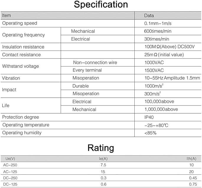 Heschen Micro Switch, V-153-1C25, SPDT, Long Hinge Lever, 20A 250VAC, 2 Pack - Image 5
