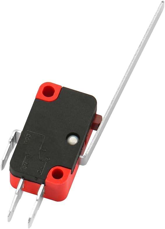 Heschen Micro Switch, V-153-1C25, SPDT, Long Hinge Lever, 20A 250VAC, 2 Pack - Image 8