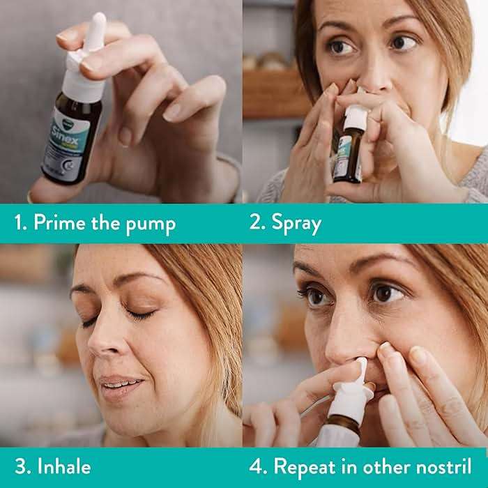 Vicks Sinex Severe Allergy & Sinus Nasal Spray, Original Ultra Fine Mist, Decongestant Relief from Nasal Congestion, Sinus Pressure Relief, 265 Sprays (2 Count) - Image 7