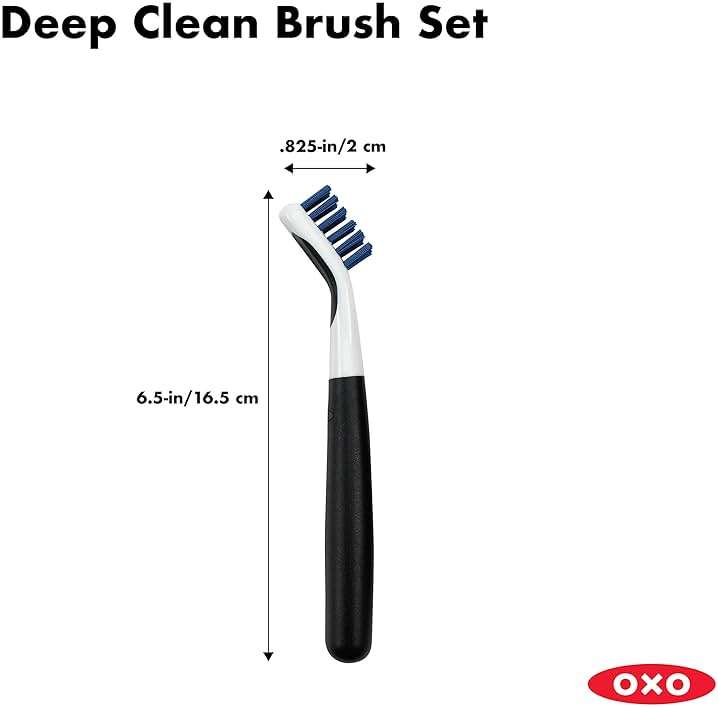OXO, Blue Good Grips Deep Clean Brush Set - Image 2