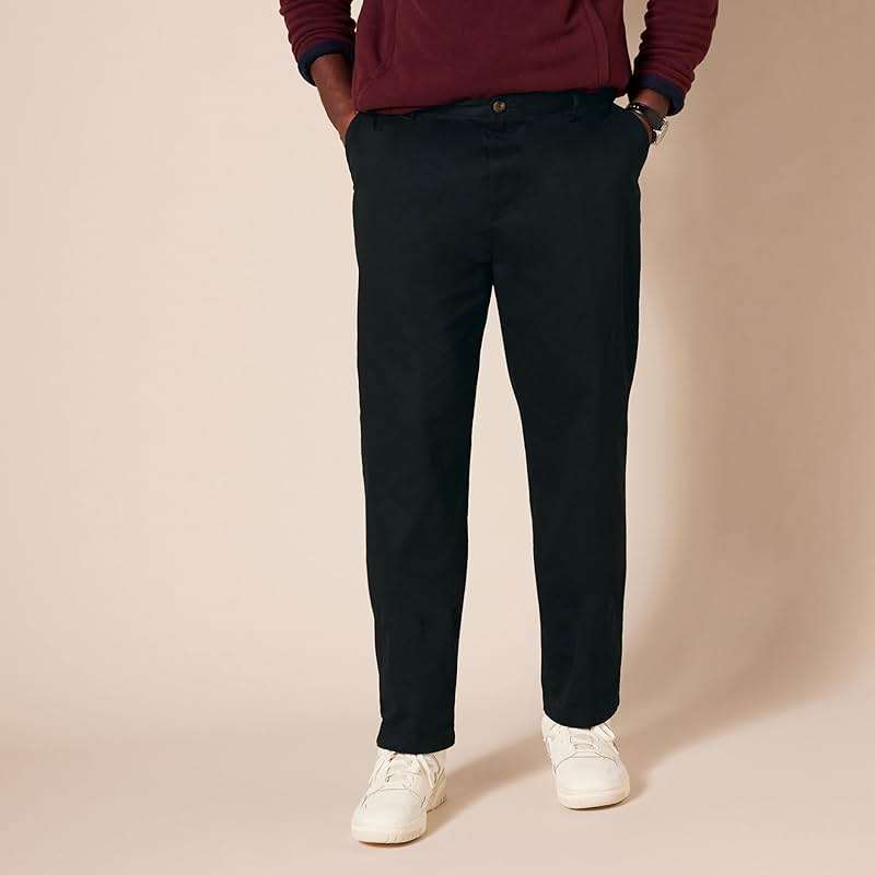 Amazon Essentials Men's Classic-Fit Wrinkle-Resistant Flat-Front Stretch Chino Pant - Image 6