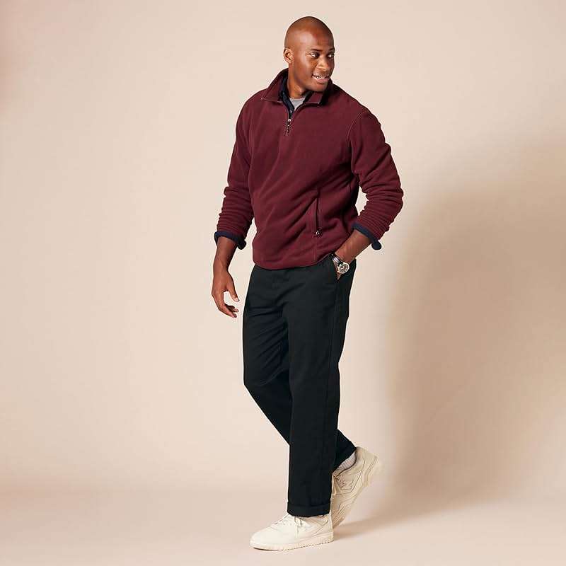 Amazon Essentials Men's Classic-Fit Wrinkle-Resistant Flat-Front Stretch Chino Pant - Image 8