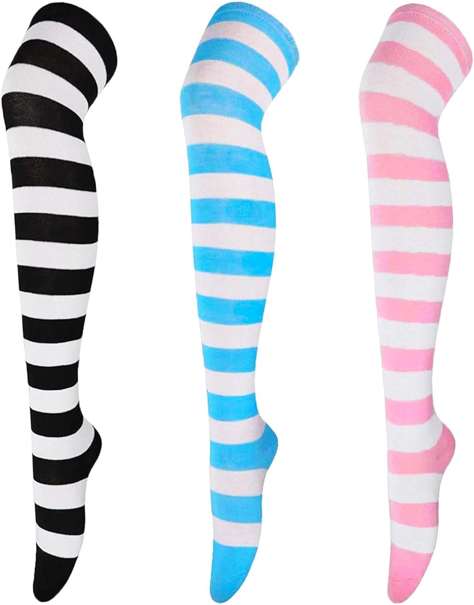 Chalier Womens Thigh High Socks Causal Stockings for Women Soft Thigh Socks - Product Image