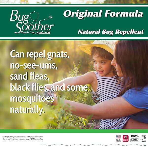Bug Soother Spray Small Family Pack - Natural Insect, Gnat and Mosquito Repellent & Deterrent with Essential Oils - 100% DEET-Free Safe Bug Spray for Adults, Kids, Pets, & Environment - Made in USA - Image 6