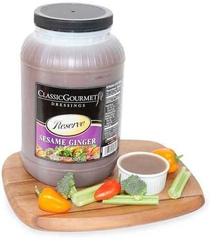 Ventura Foods Classic Gourmet Reserve Specialty Sesame Ginger Salad Dressing, 2 Gallon -- 1 each. - Product Image