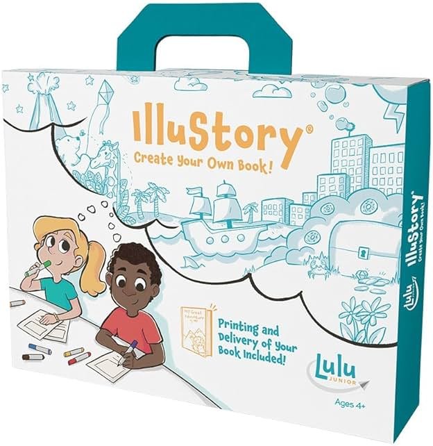 Lulu Jr. Illustory Book Making Kit, Multicolor - Product Image