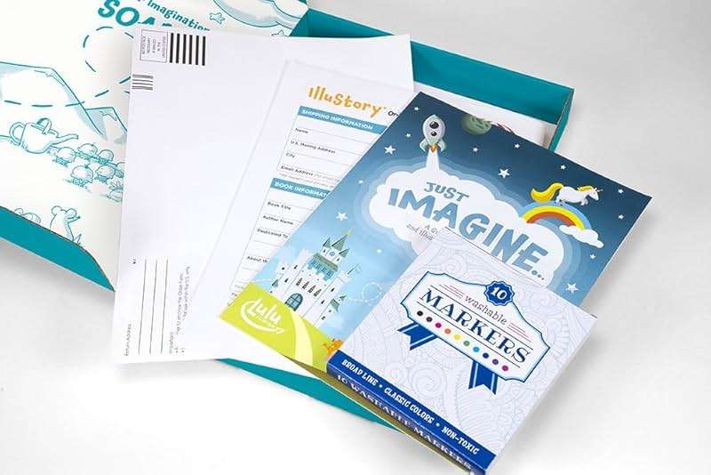 Lulu Jr. Illustory Book Making Kit, Multicolor - Image 6
