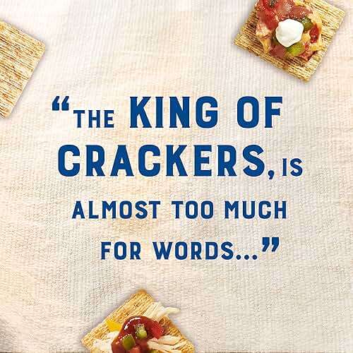 Triscuit Original Whole Grain Wheat Crackers, Vegan Crackers, Healthy Snacks, Lunch Snacks, Family Size, 12.5 oz - Image 13