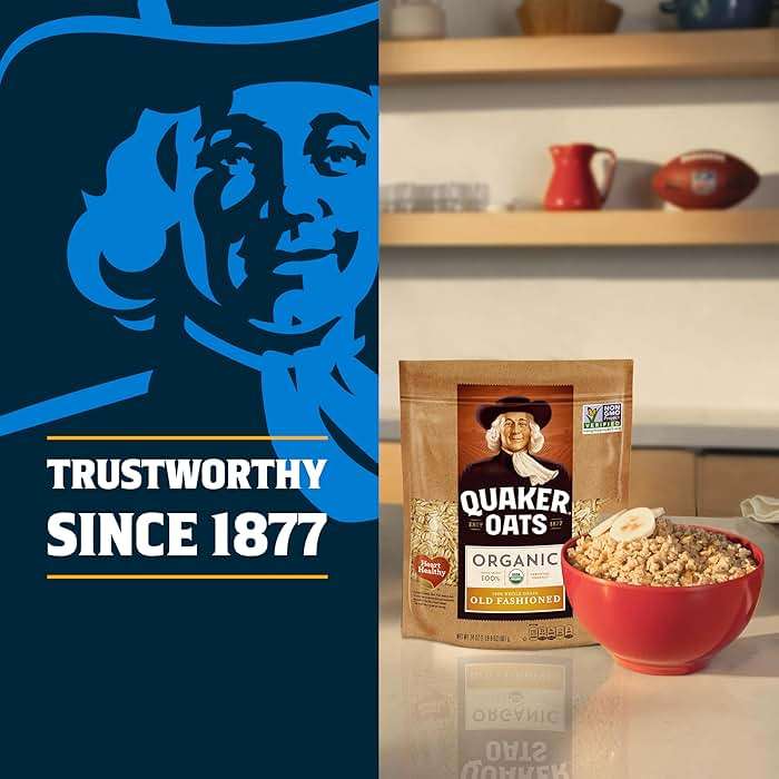 Quaker Steel Cut Oats, USDA Organic, Non GMO Project Verified, 20oz Resealable Bags (Pack of 4) - Image 6