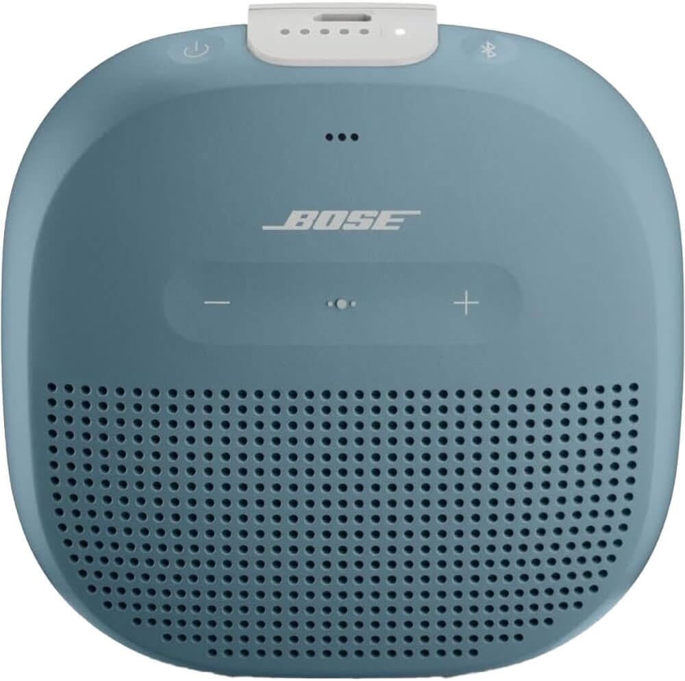 Bose SoundLink Micro: Small Portable Bluetooth Speaker (Waterproof), Midnight Blue - Product Image