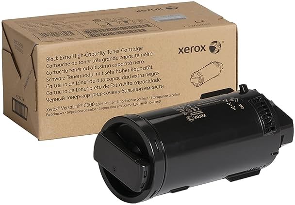 Xerox Genuine VersaLink C600 Black Extra High Capacity Toner Cartridge (16,900 Pages) - 106R03923 - Product Image