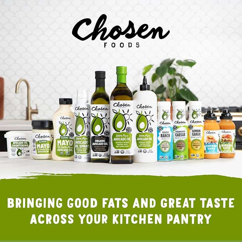 Chosen Foods 100% Pure Avocado Oil Spray 4.7 oz. (6 Pack), Non-GMO, 500° F Smoke Point, Propellant-Free, Air Pressure Only for High-Heat Cooking, Baking and Frying - Image 7