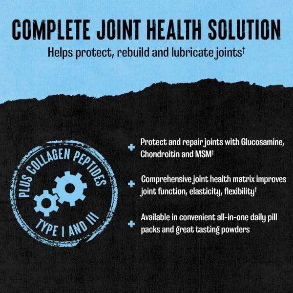 Animal Flex Powder - Joint Support Supplement for Pain Relief, Repair and Restore Muscles with Turmeric, Glucosamine, Chondroitin, MSM, Collagen and Boswellia, Great Tasting Orange Flavor, 30 Scoops - Image 5