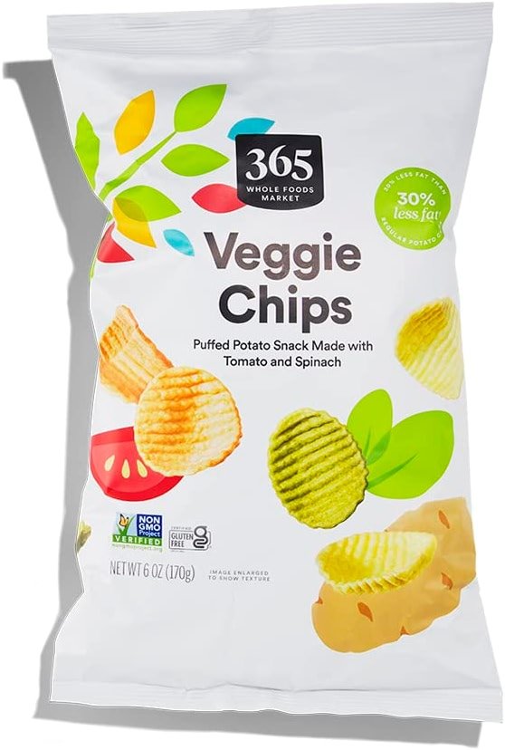 365 by Whole Foods Market, Original Veggie Chips, 6 Ounce - Product Image