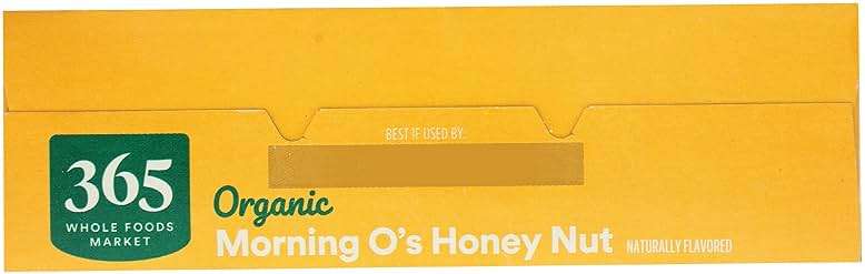 365 by Whole Foods Market, Organic Honey And Nut Morning O's Cereal, 12.2 Ounce - Image 4