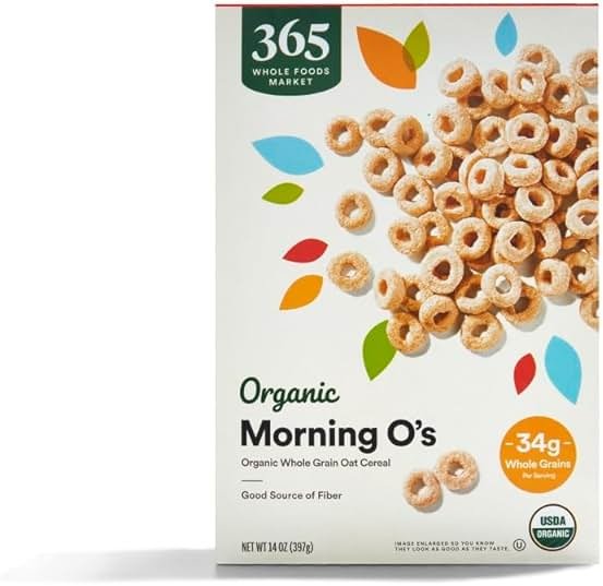 365 by Whole Foods Market, Organic Morning Os Cereal, 14 Ounce - Product Image