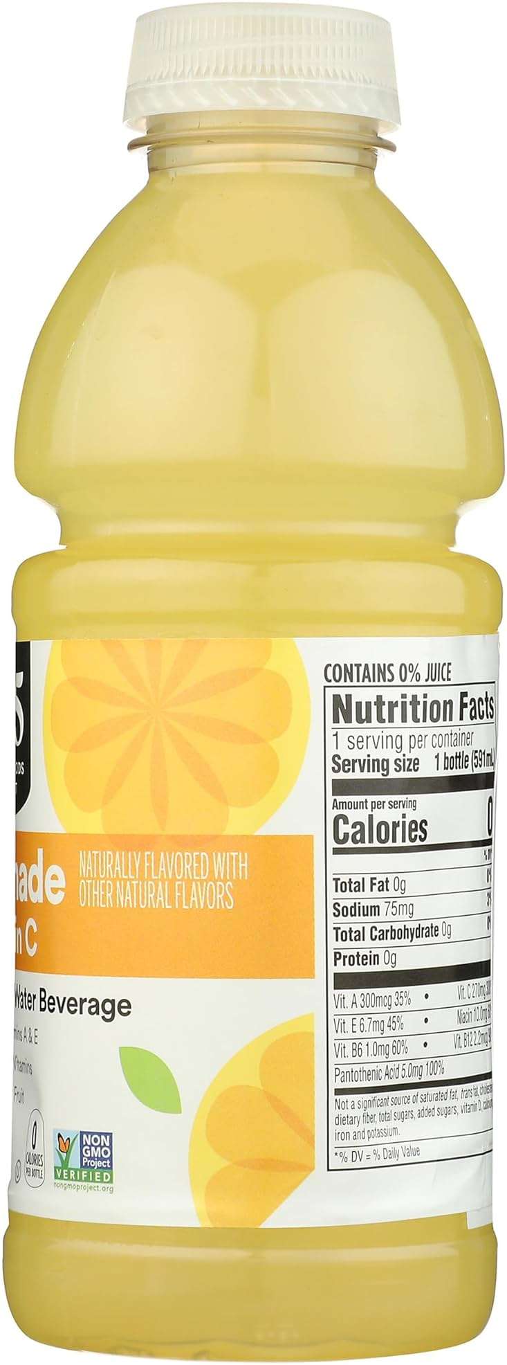 365 by Whole Foods Market, Water Nutrient Lemonade Vitamin C No Calorie, 20 Fl Oz - Image 6