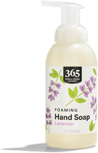 365 by Whole Foods Market, Foaming Hand Soap, Lavender, 12 Fl Oz - Product Image