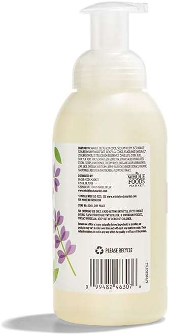 365 by Whole Foods Market, Foaming Hand Soap, Lavender, 12 Fl Oz - Image 2