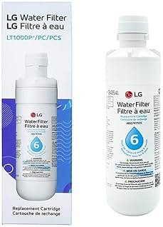 LG LT1000P - 6 Month / 200 Gallon Capacity Replacement Refrigerator Water Filter (NSF42, NSF53, and NSF401) ADQ74793501, ADQ75795105, AGF80300704, or AGF80300705 White - Product Image
