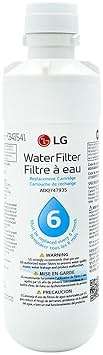 LG LT1000P - 6 Month / 200 Gallon Capacity Replacement Refrigerator Water Filter (NSF42, NSF53, and NSF401) ADQ74793501, ADQ75795105, AGF80300704, or AGF80300705 White - Image 2