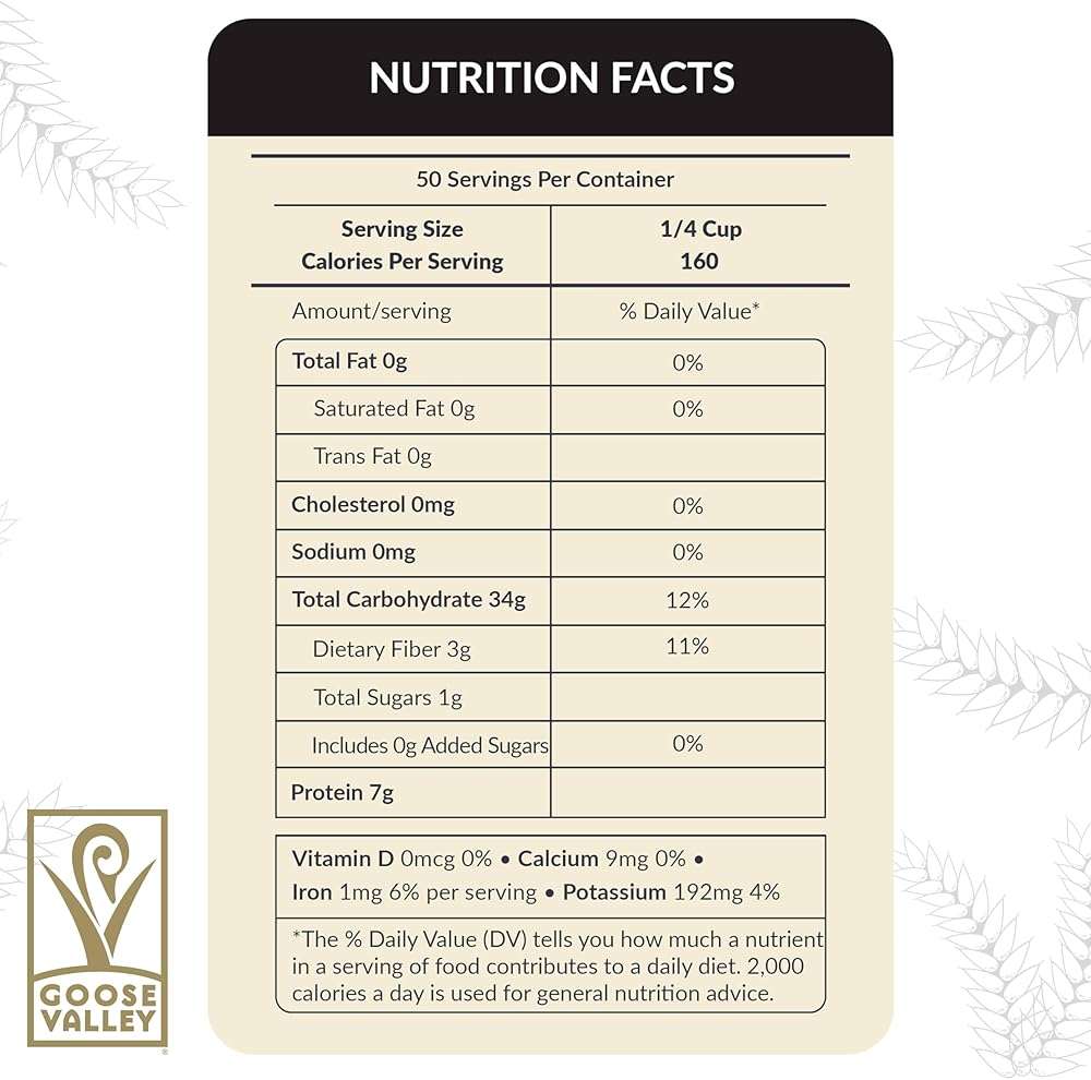 Goose Valley Natural Wild Rice - Family Reserve 5 lbs - Variety of Jumbo High Fiber and High Protein Whole Grain Rice for Healthy Heart - Image 2