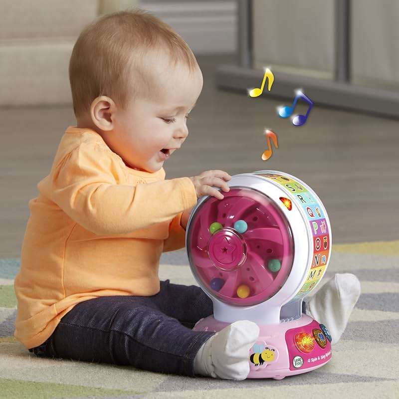 LeapFrog Spin and Sing Alphabet Zoo, Pink - Image 7