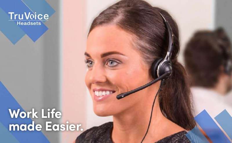 TruVoice U10P-S Adapter 38099-01 for Plantronics Quick Disconnect (QD) Headsets - RJ9 Jack is Compatible with Yealink, Grandstream, Ooma and Snom Desk Phones - Image 5