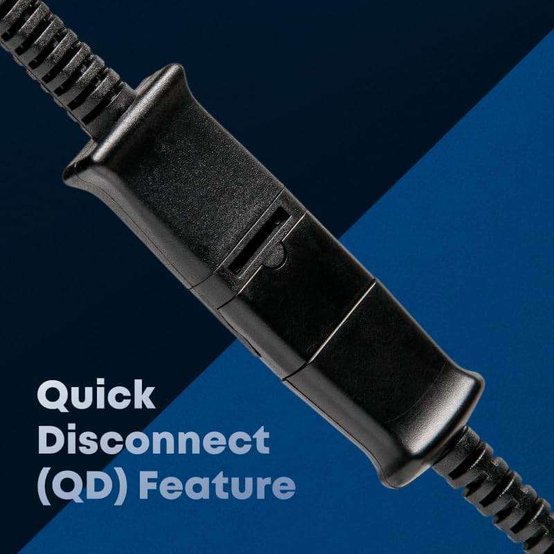 TruVoice U10P-S Adapter 38099-01 for Plantronics Quick Disconnect (QD) Headsets - RJ9 Jack is Compatible with Yealink, Grandstream, Ooma and Snom Desk Phones - Image 6