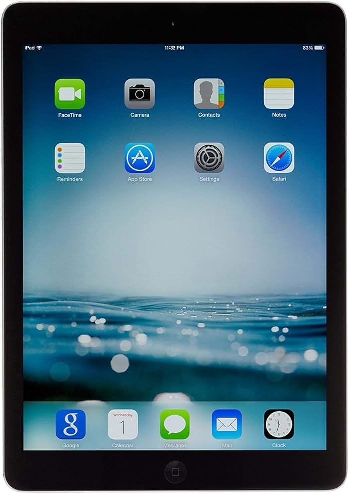 Apple iPad 9.7inch with WiFi 32GB- Space Gray (2017 Model) (Renewed) - Product Image