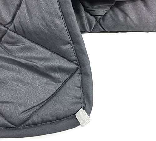 HYPNOSER Weighted Blanket Twin Size (15 lbs 48"x72") for Kids and Adults | Heavy Blanket for Better Sleep, Fits Twin or Full Size Beds (Dark Grey) - Image 8