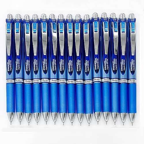 PENBLN75C - Pentel EnerGel Needle Tip Liquid Gel Ink Pens - Image 1