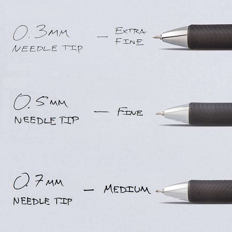 PENBLN75C - Pentel EnerGel Needle Tip Liquid Gel Ink Pens - Image 7