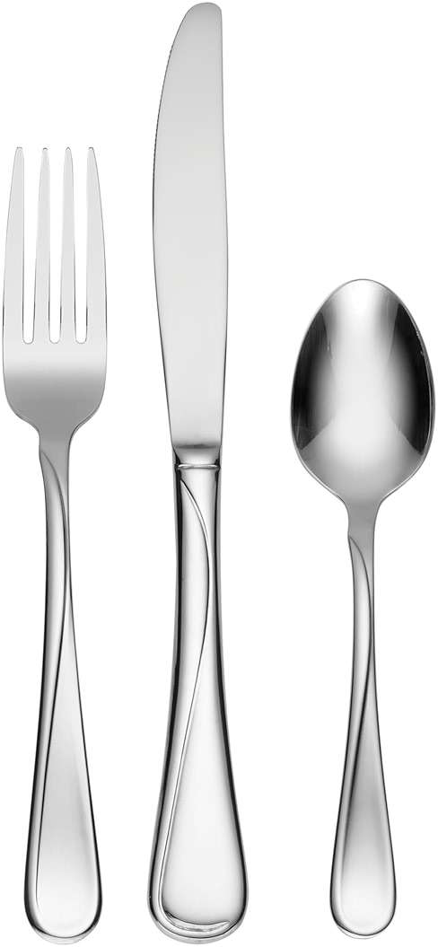Oneida Flight 12-Piece Stainless Steel Flatware Set, Service for 4 - Image 1
