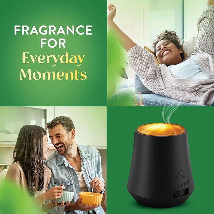 Air Wick Essential Mist Starter Kit, Diffuser + 1 Refill, Lavender and Almond Blossom, Air Freshener, Essential Oils - Image 7