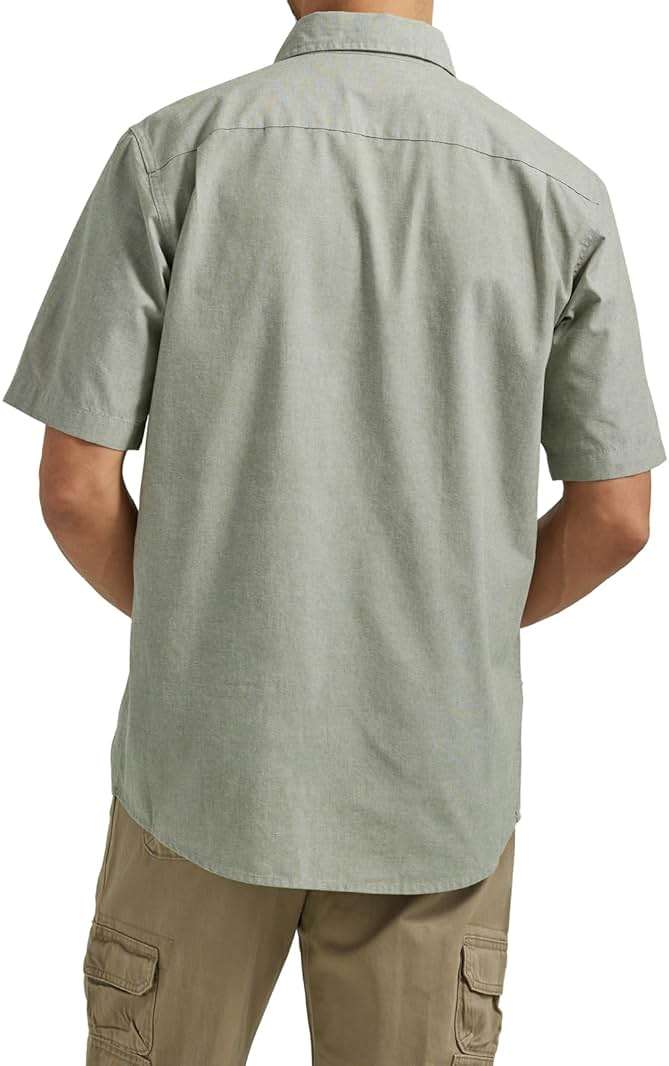 Wrangler Authentics Men's Short Sleeve Classic Woven Shirt - Image 2