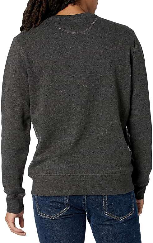Amazon Essentials mens Fleece Crewneck Sweatshirt (Available in Big & Tall) - Image 3