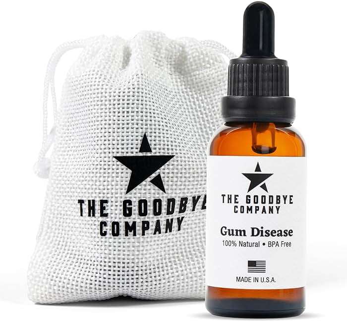 The Goodbye Company Gum Disease Treatment - 100% Pure Neem & Clove Oil - Natural Gingivitis Remedy - Non-Toxic, BPA-Free Oral Care - Fast-Acting Gum Healer (30ml) - Image 1